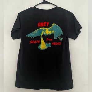 Obey Black Death from above T-Shirt